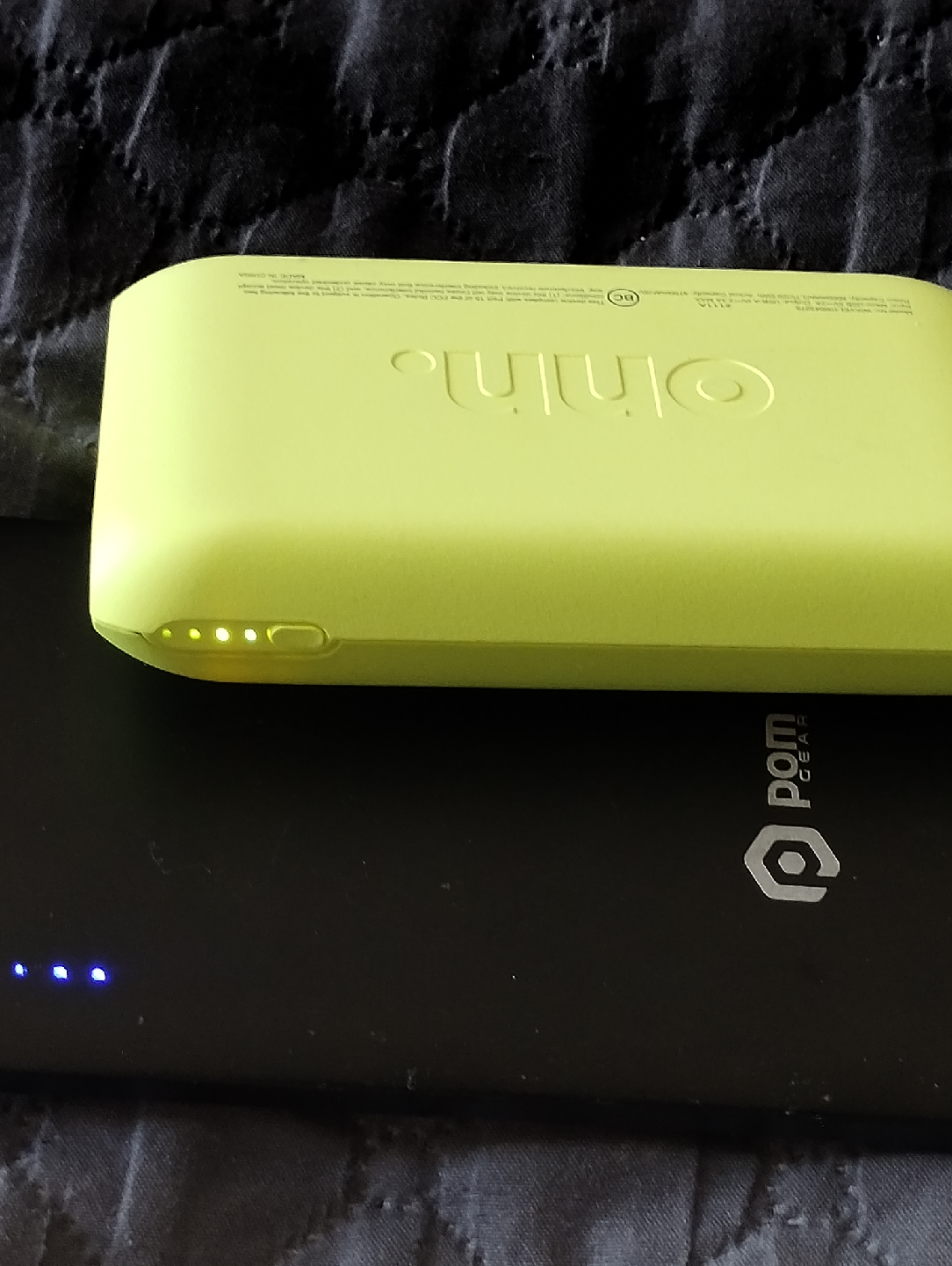 Onn. Portable Charger - Yellow - photo 2