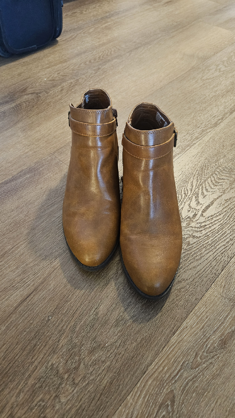 Brown Ankle Boots - Size 9 - photo 2
