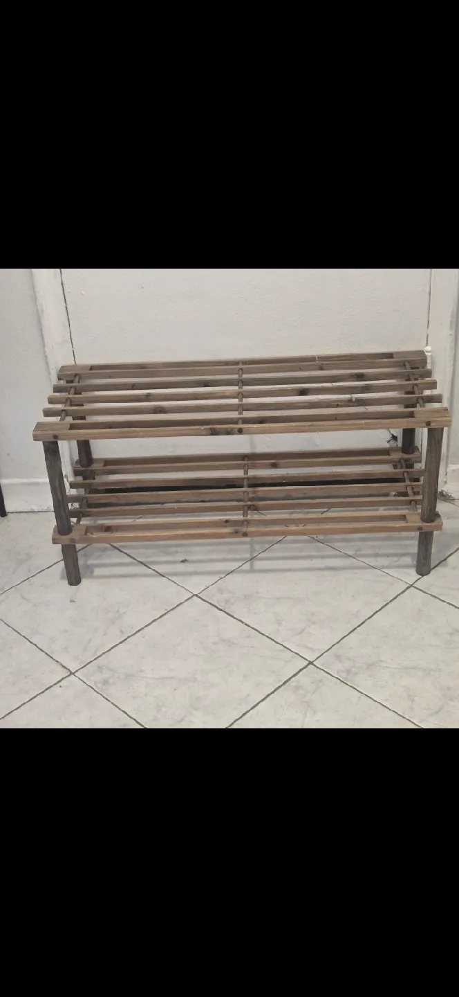 Wooden Shoe Rack thumbnail