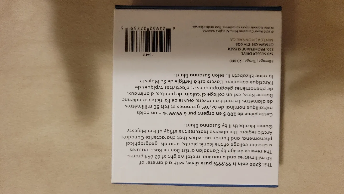 Canada's Icy Arctic $200 Silver Coin image indicator(2)