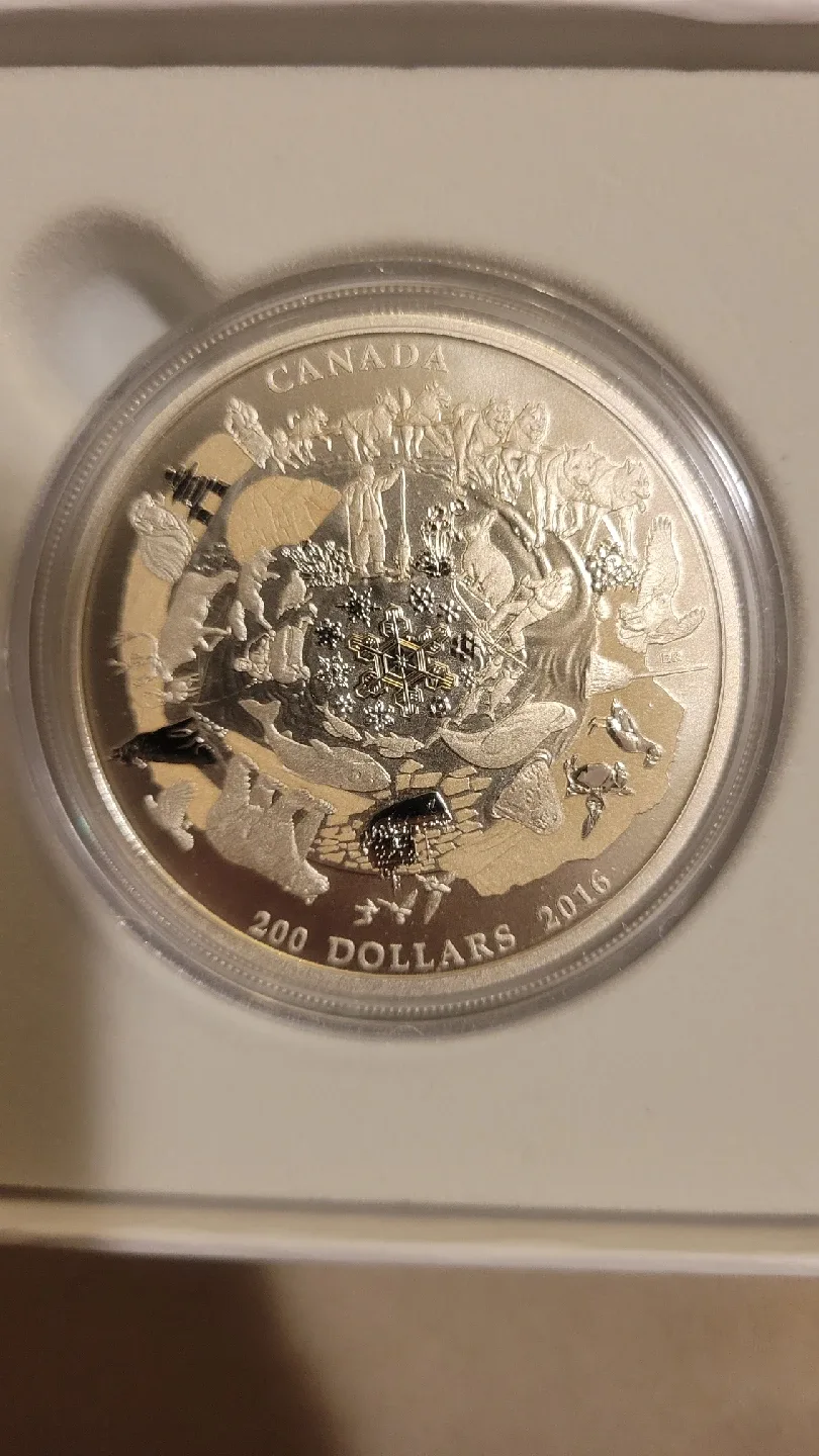 Canada's Icy Arctic $200 Silver Coin image indicator(5)