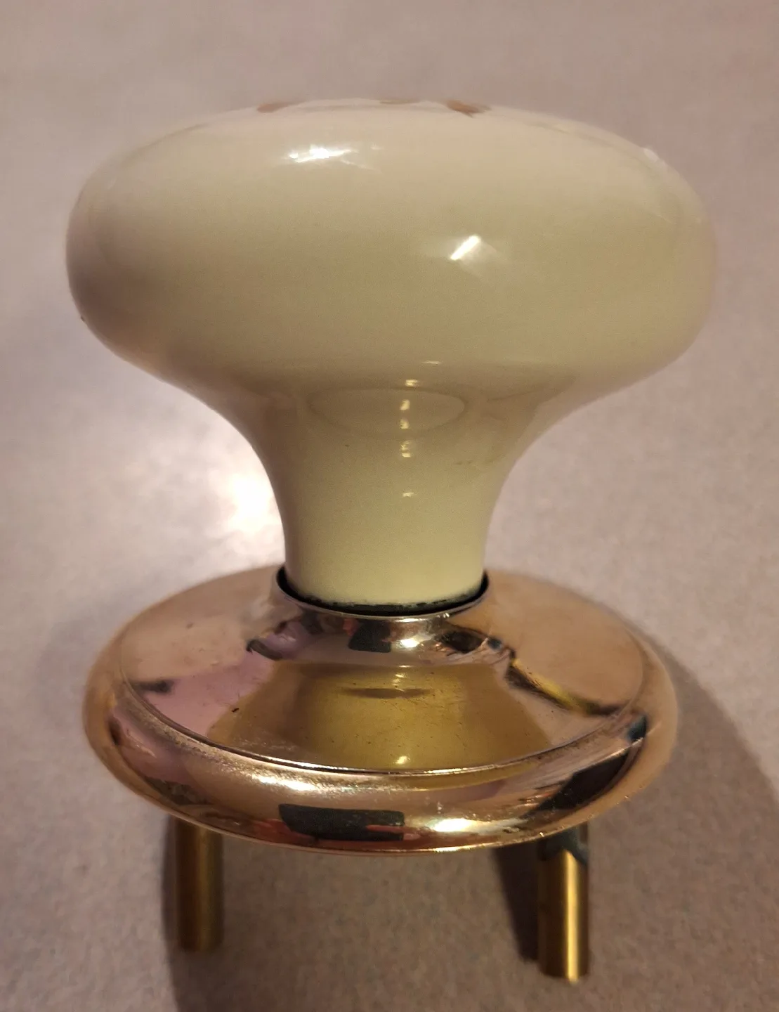 Vintage Porcelain Floral Door Knob image indicator(3)