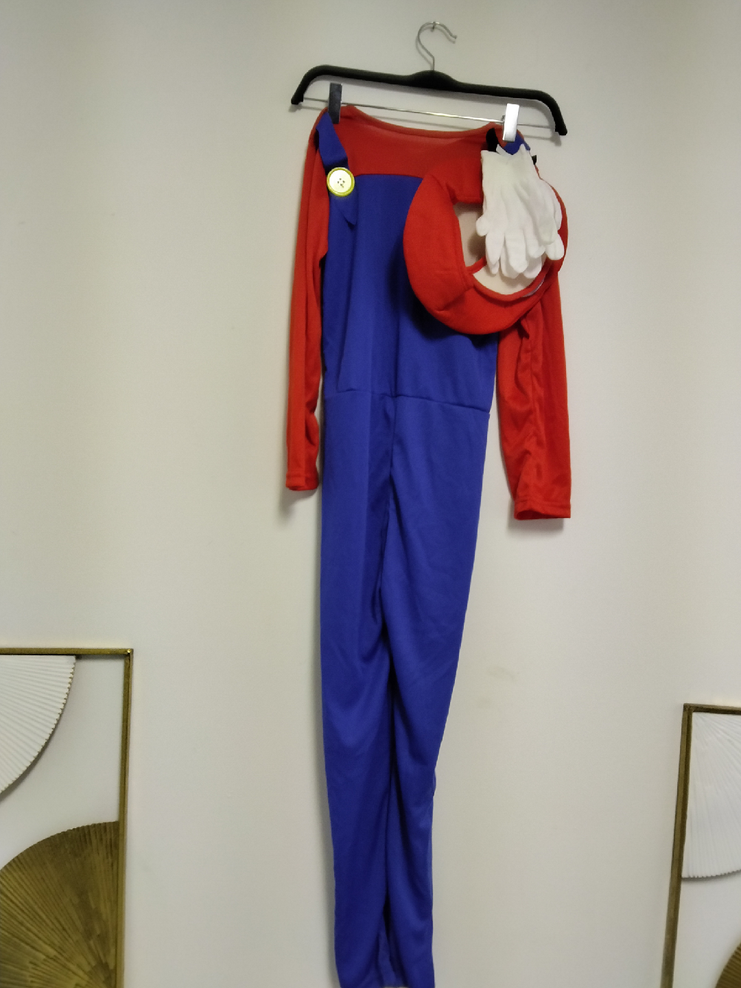 Mario Costume - Includes Hat and Gloves