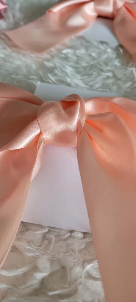 Handmade Satin Ribbon Hair Bow image indicator(2)