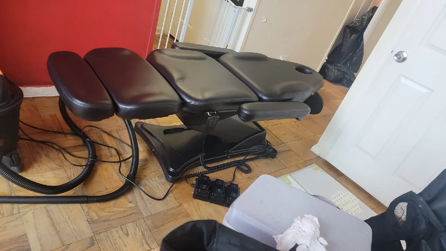 Black Hydraulic Tattoo and spa chair image indicator(2)