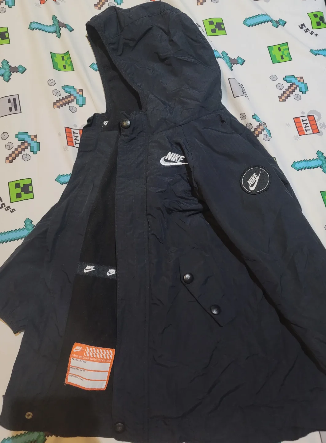 5-6 Kid's Snow Suit + Winter Jackets and a sweater thumbnail