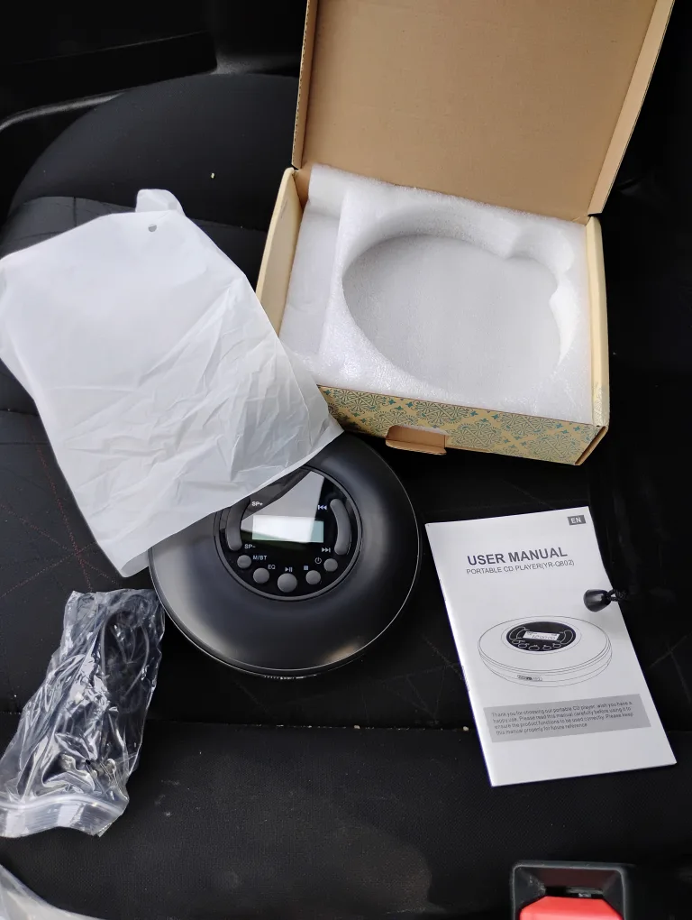 Portable CD Player YR-0802 - Full Shock Protection image indicator(3)