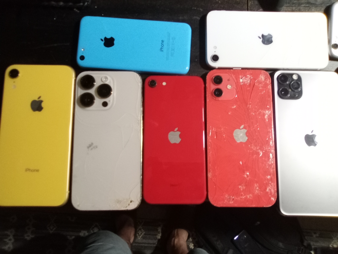 iPhones for parts only