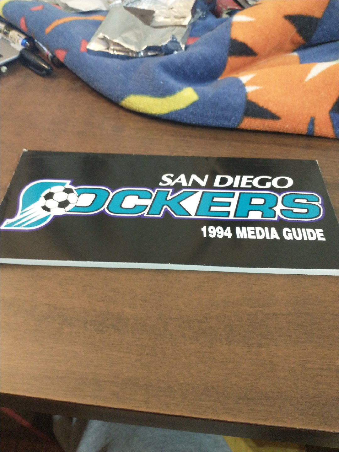 1984 NASL San Diego Sockers media guide
