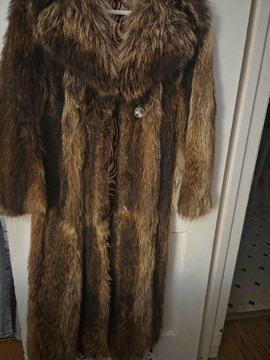 Fur Coat - Brown