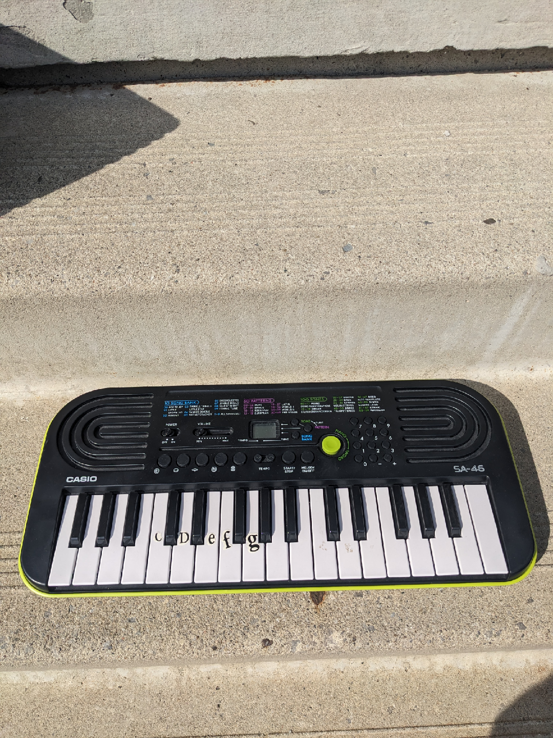 Casio SA-46 Keyboard