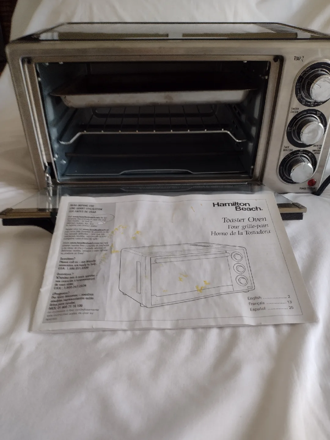 Toaster Oven Hamilton Beach image indicator(7)