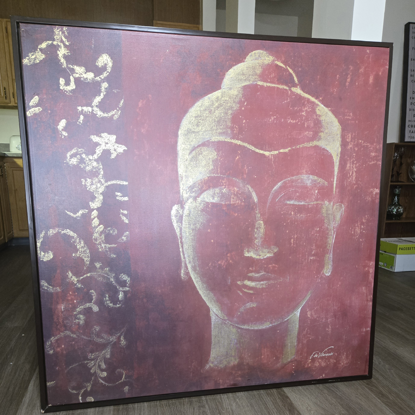 Large Wall print by Fabrice de Villeneuve