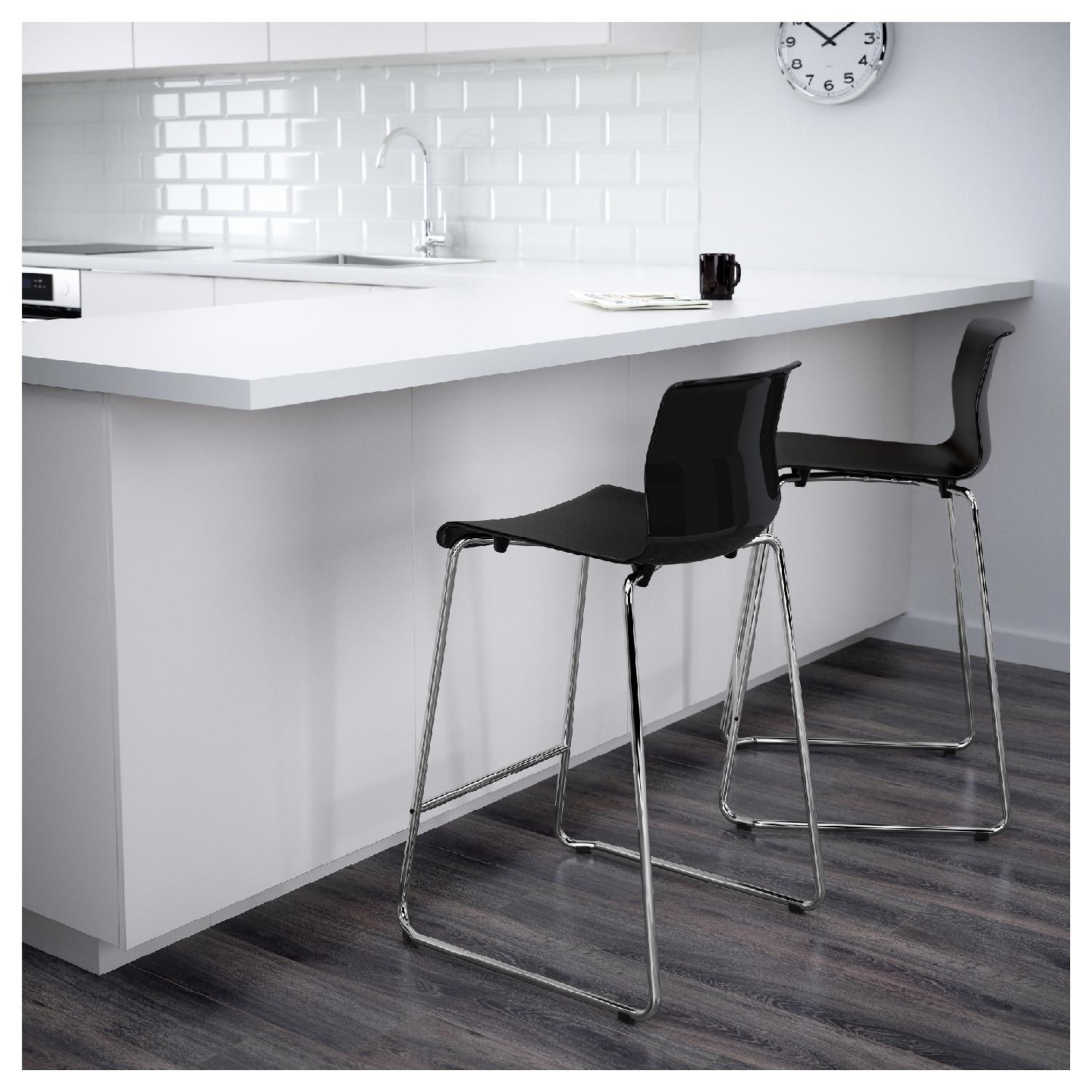 IKEA Glenn Bar Stool - Black. 10 each - photo 2