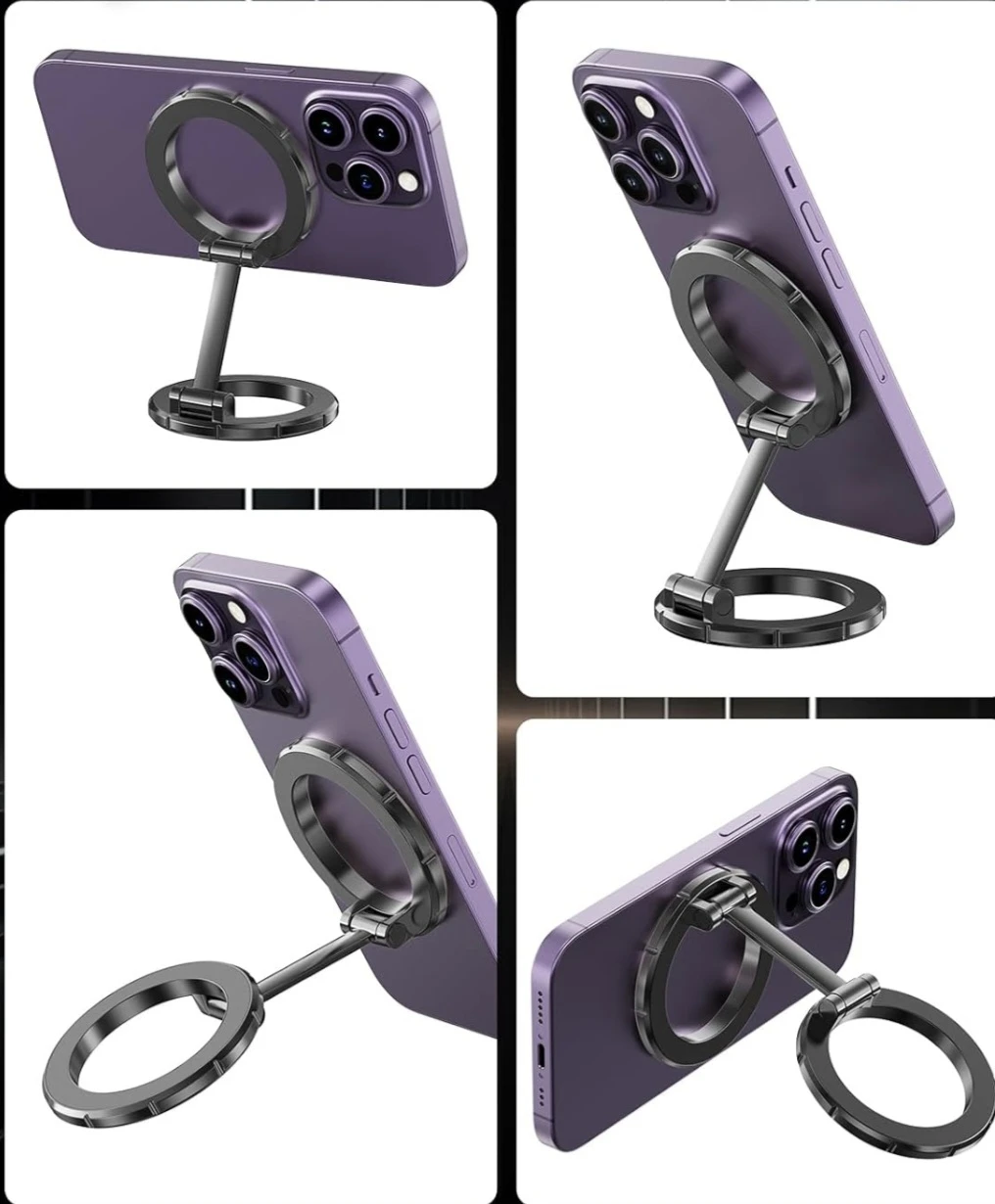Double-Ring Magnetic Phone Holder - photo 4