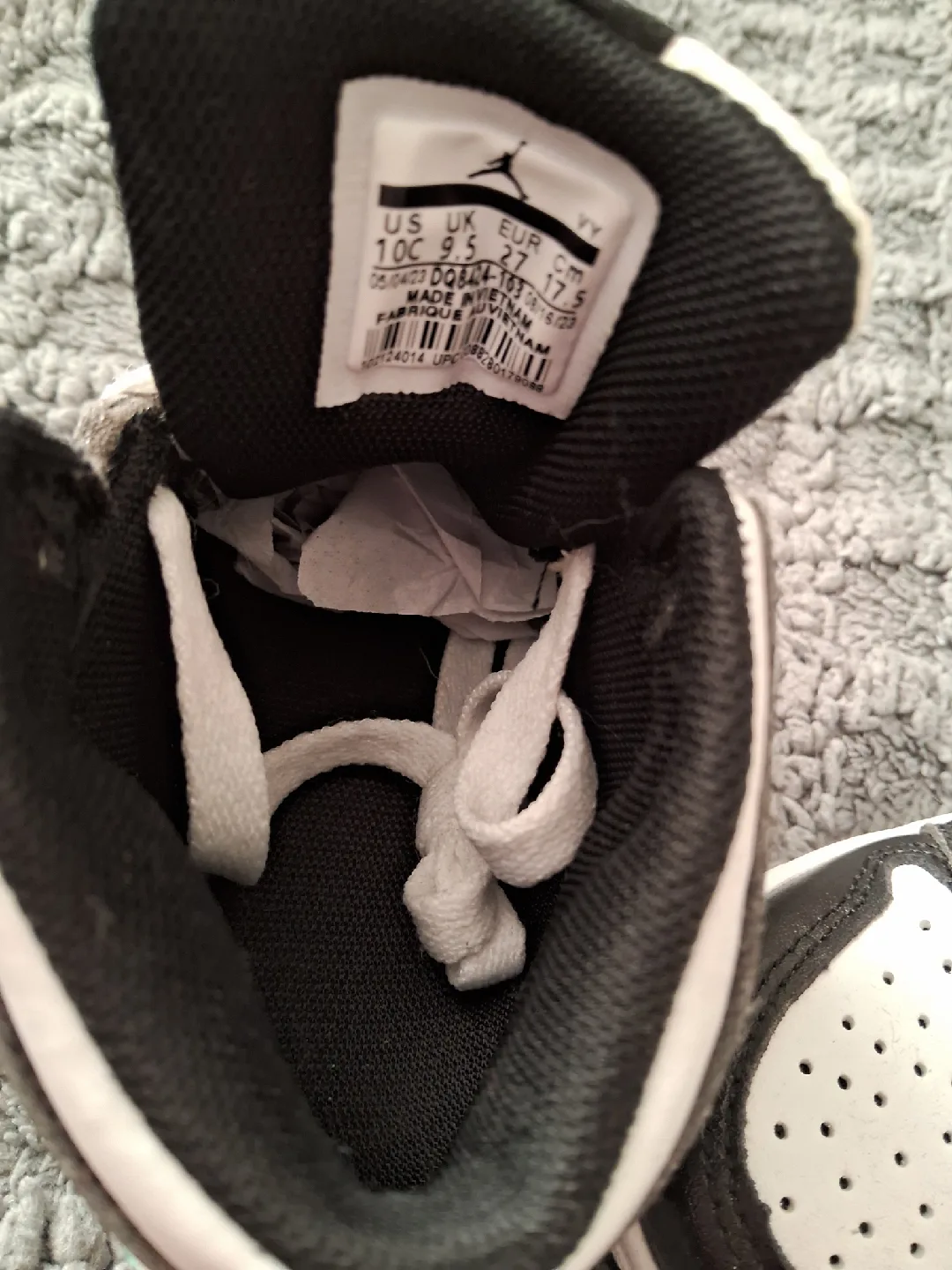 Jordan 1 Toddler Shoes - Size 10C image indicator(2)