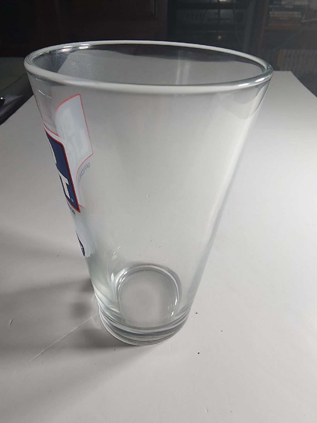 Bud Light Buffalo Bills Beer Glass - photo 3
