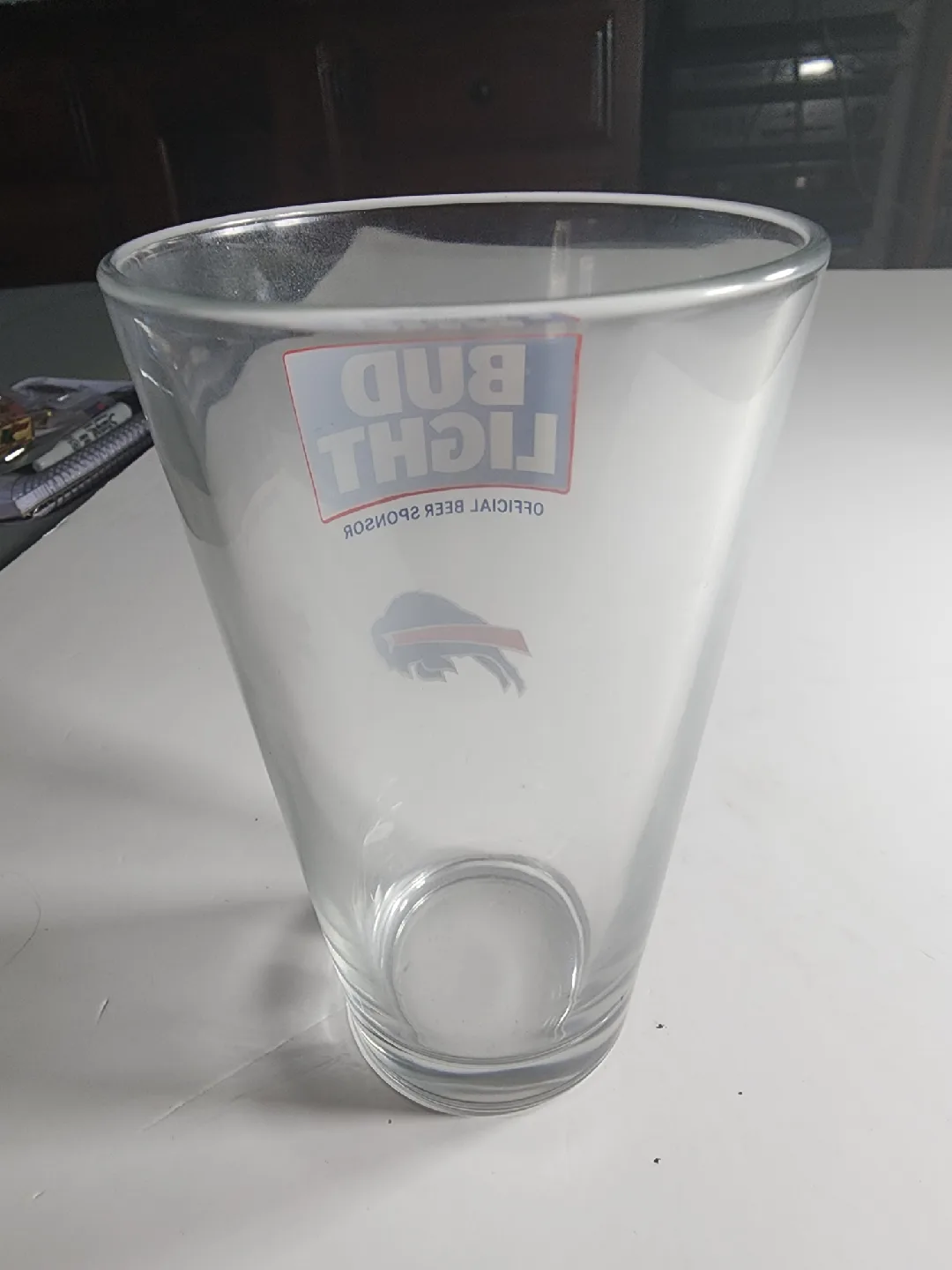 Bud Light Buffalo Bills Beer Glass image indicator(4)