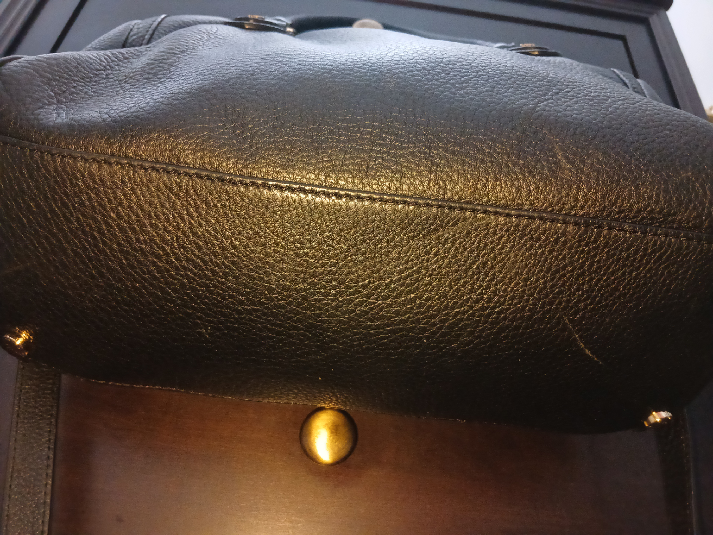 Michael Kors Black Leather Satchel - photo 5