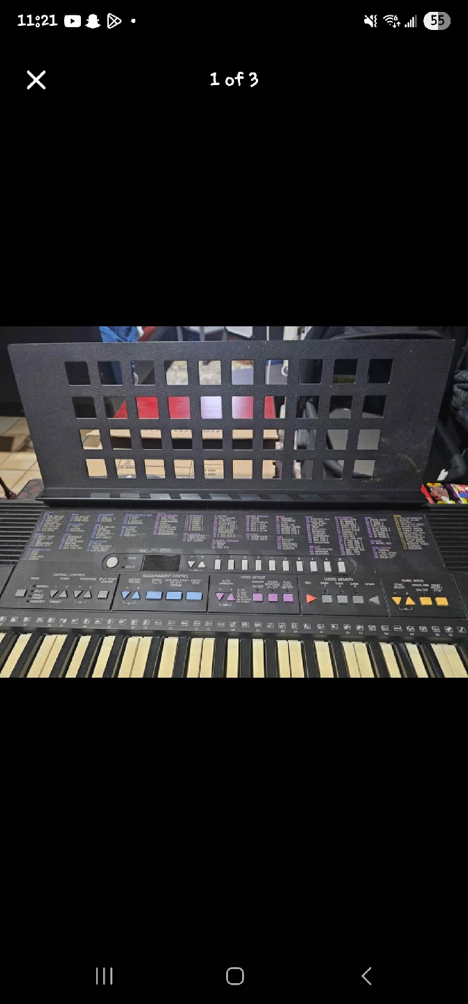 Yamaha PSR-220 Keyboard