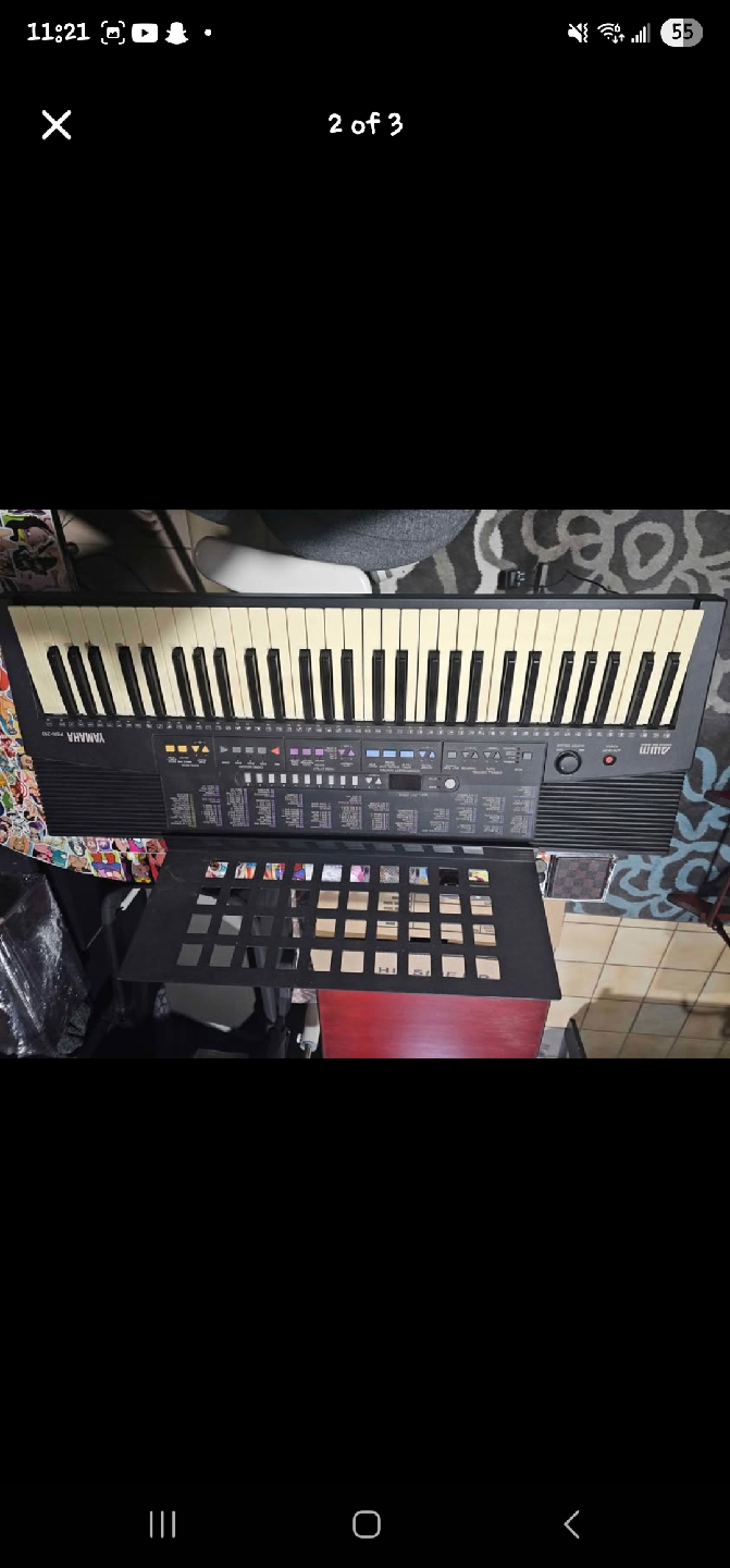 Yamaha PSR-220 Keyboard - photo 3