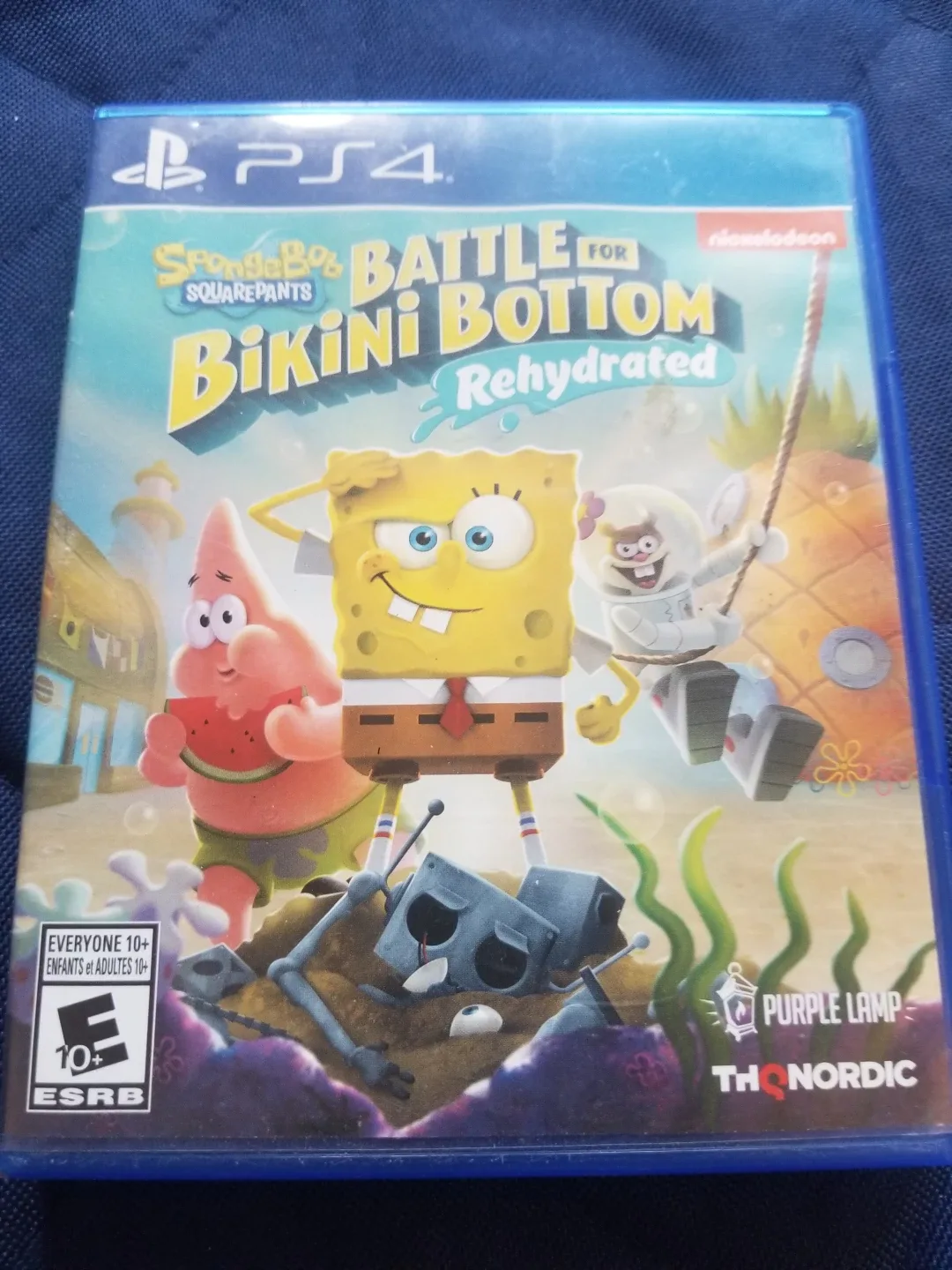 Ps4 Spongebob Squarepants Battle For Bikini Bottom Hydrated