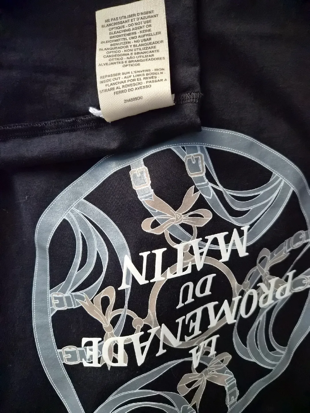 Hermès Paris Black T-Shirt image indicator(3)