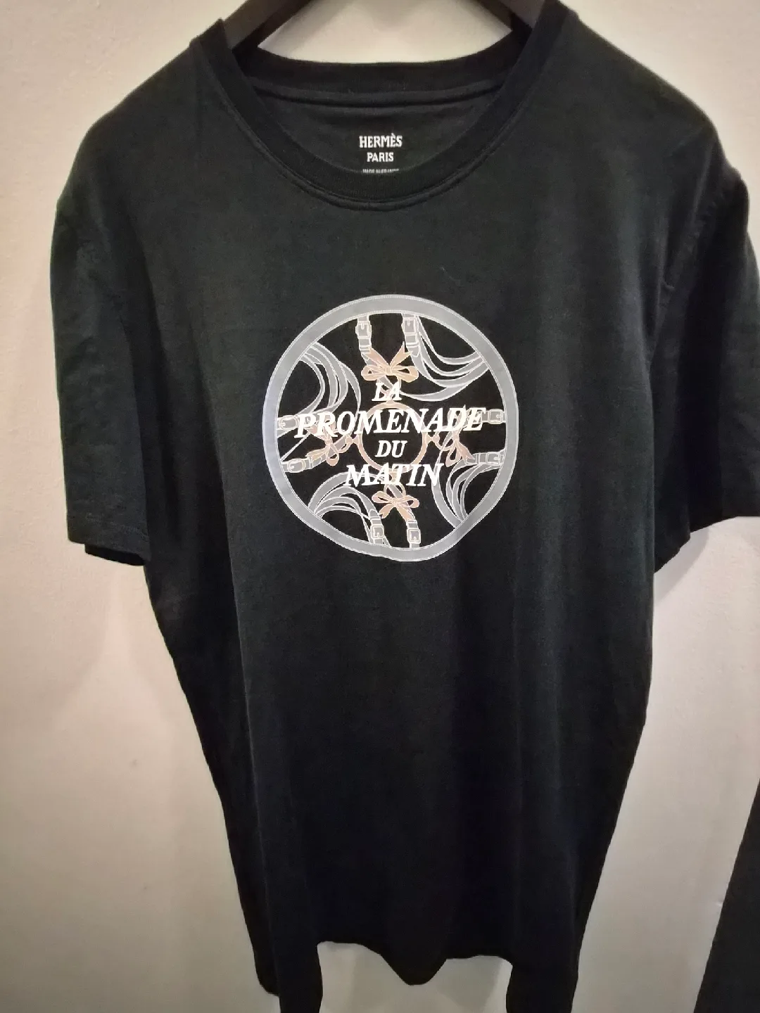 Hermès Paris Black T-Shirt image indicator(4)
