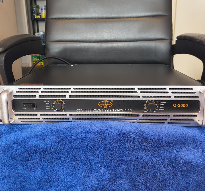 Atlantic Audio Q-3000 Professional Power Amplifier