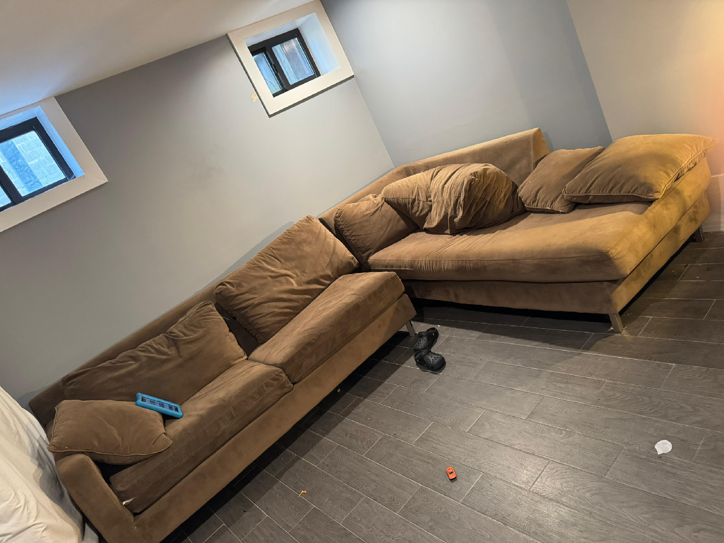 Brown Sectional Sofa