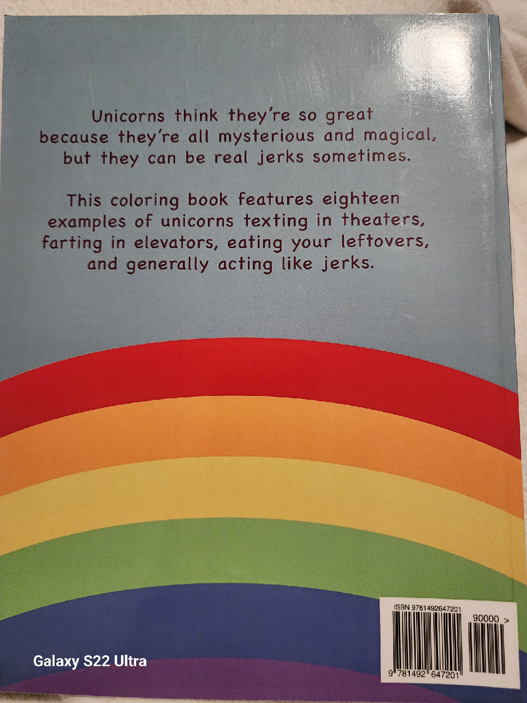 Unicorns Are Jerks Coloring Book by Theo Lorenz - photo 2