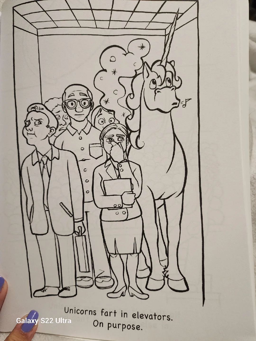 Unicorns Are Jerks Coloring Book by Theo Lorenz image indicator(4)