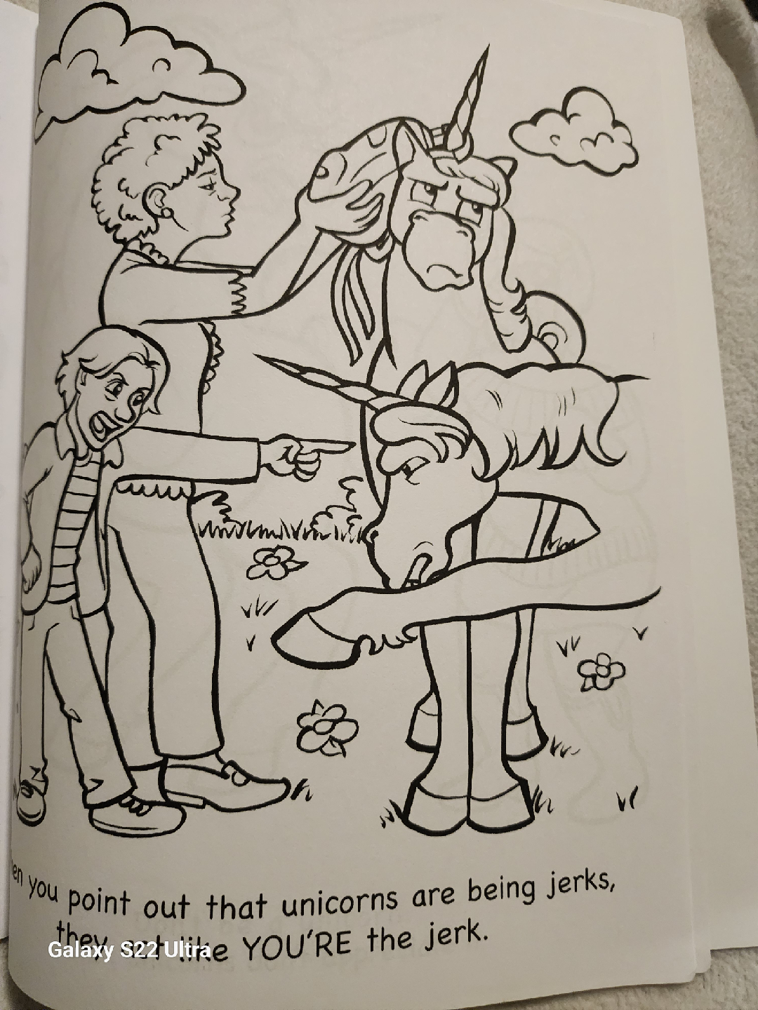Unicorns Are Jerks Coloring Book by Theo Lorenz - photo 5