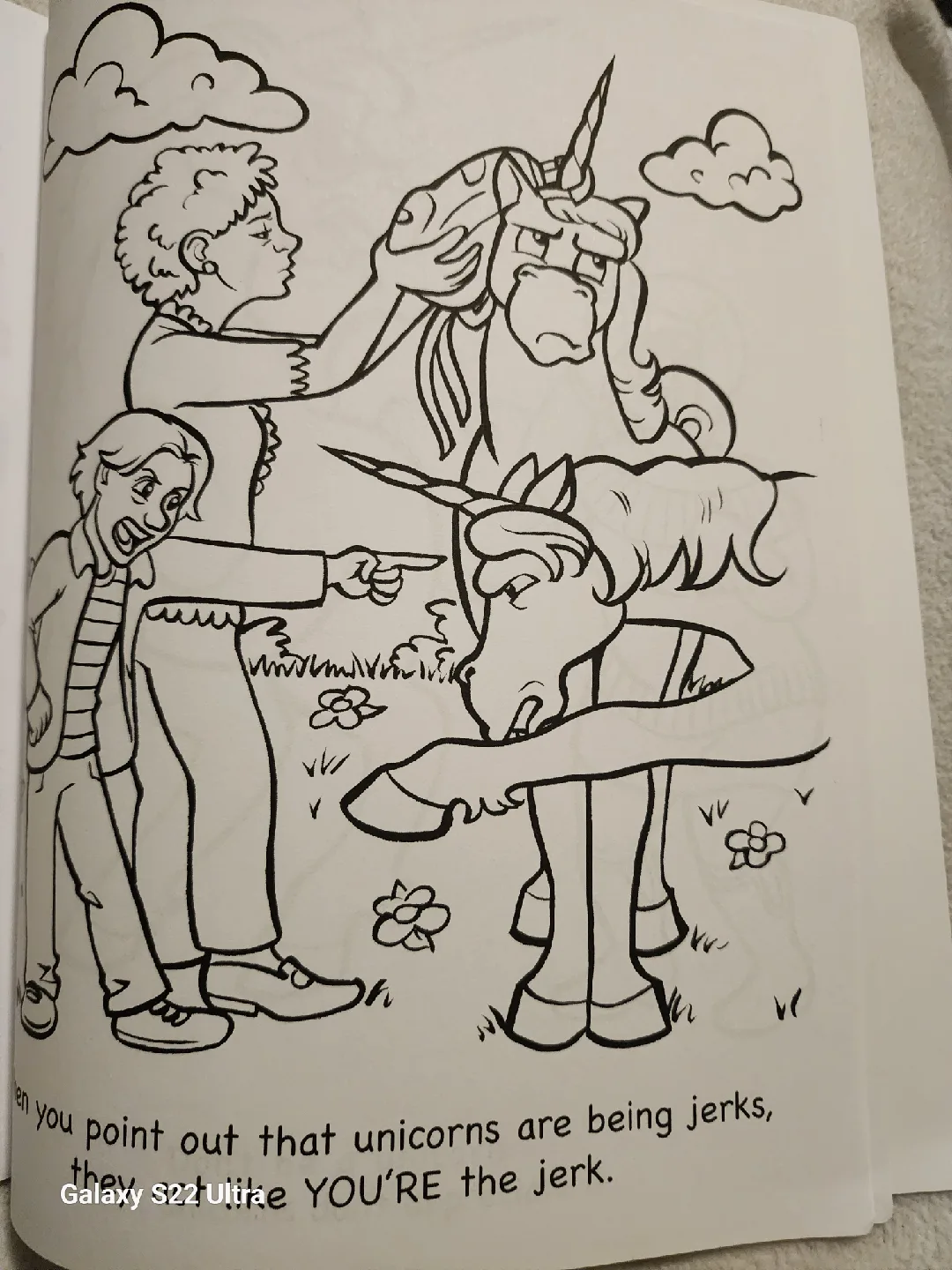 Unicorns Are Jerks Coloring Book by Theo Lorenz image indicator(5)