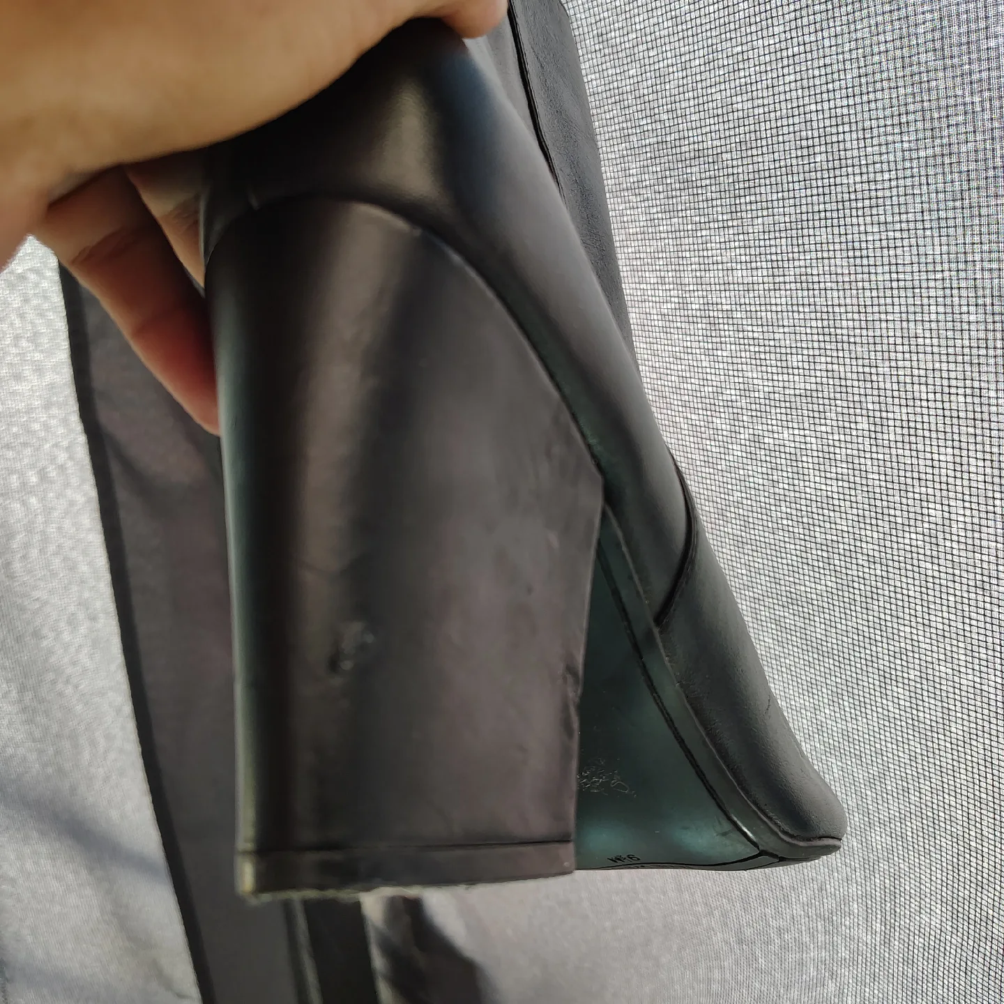 Nine West Black Ankle Boots, Size 9½M image indicator(9)