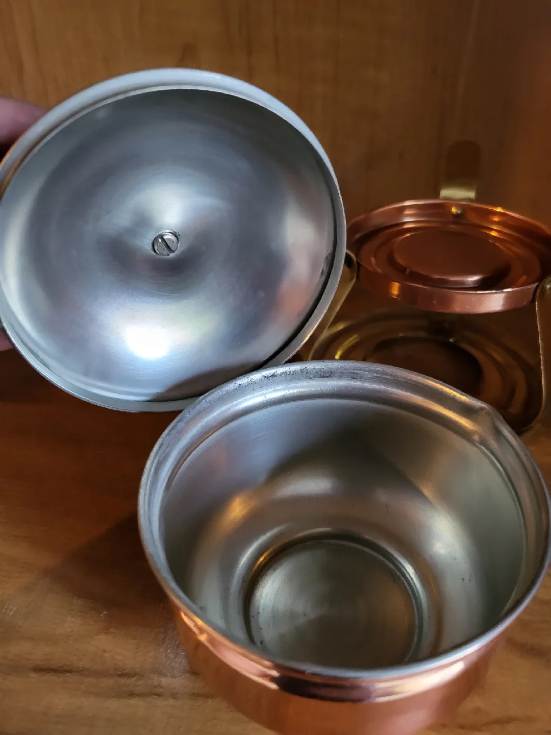 Copper Fondue Pot Set image indicator(3)