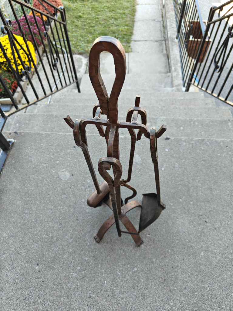 Vintage Fireplace Tool Set