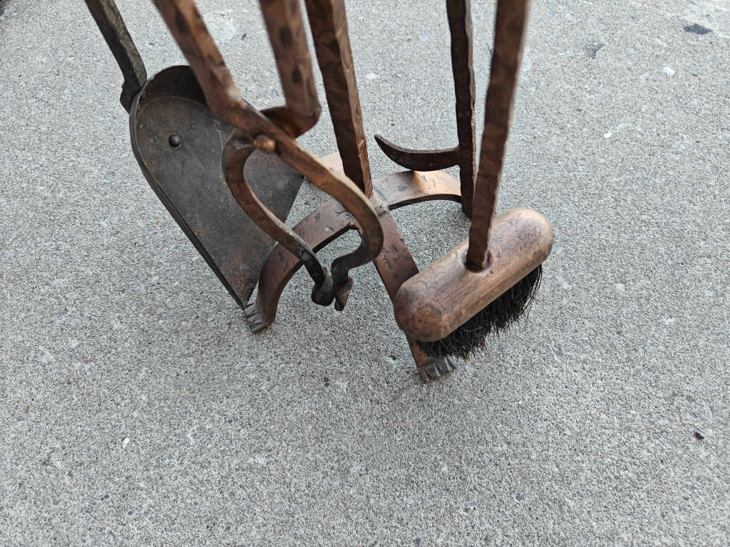 Vintage Fireplace Tool Set - photo 3