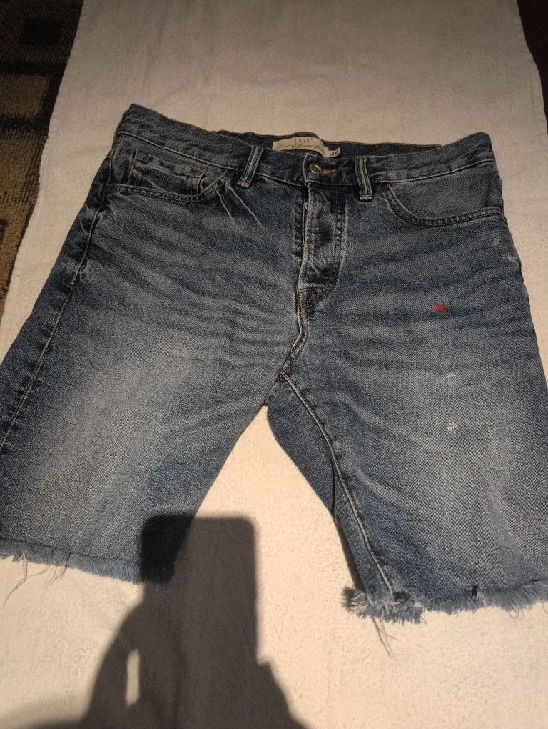 H&M L.O.G.G. Denim Shorts - Size 32 thumbnail