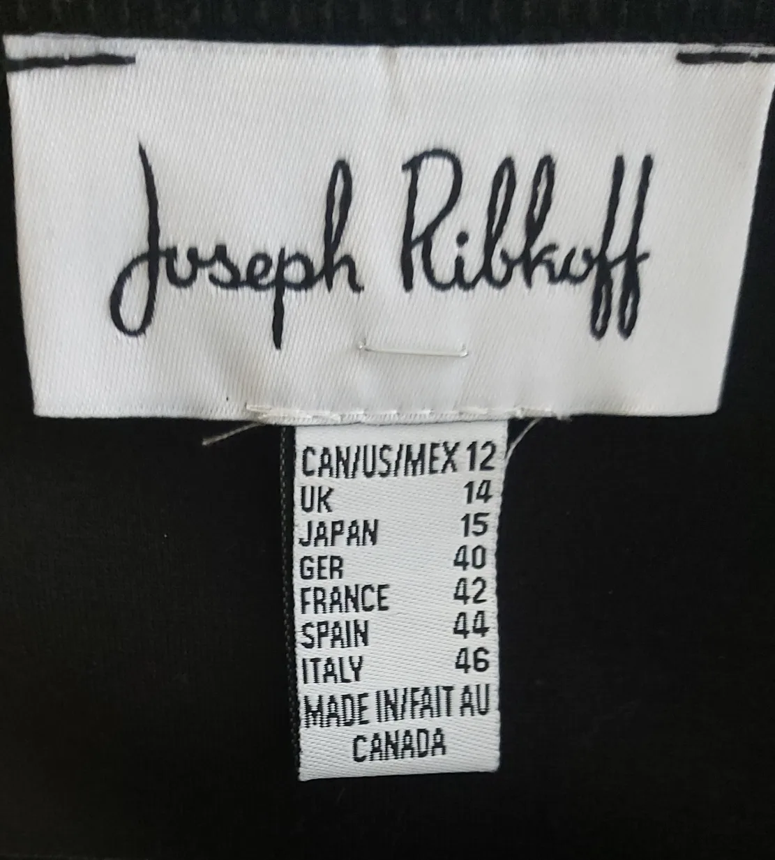 Joseph Ribkoff Black Jacket - Size 12 image indicator(3)