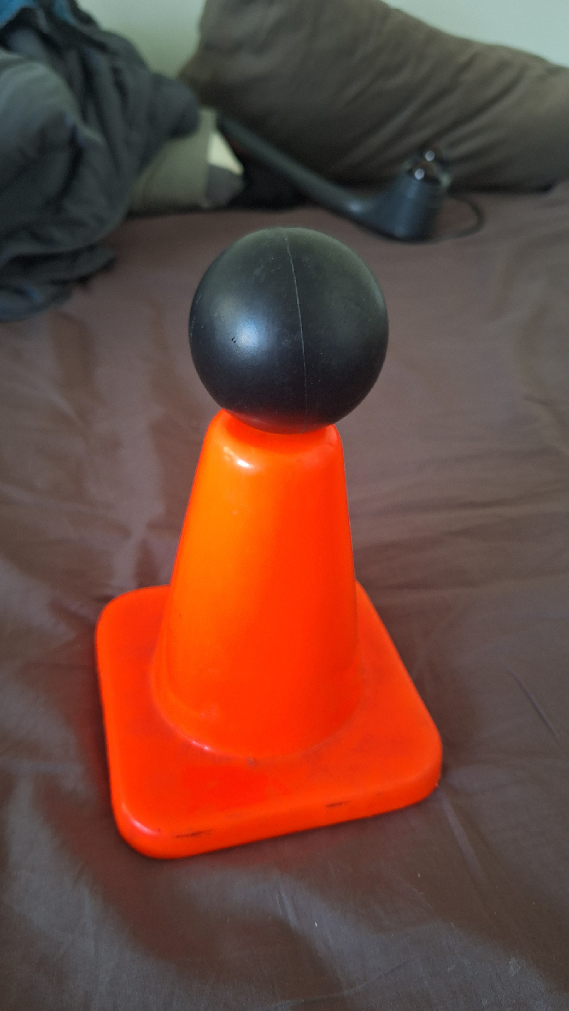 Small Size Orange Traffic Cone - photo 2