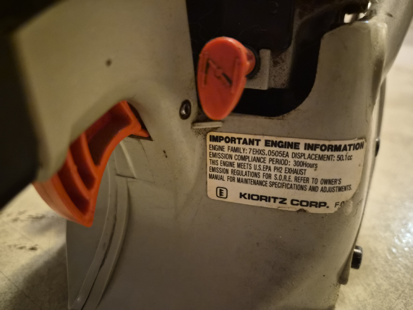 Echo CS-520 Chainsaw - photo 4