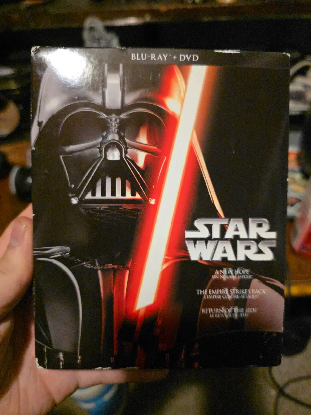 Star Wars Original Trilogy Blu-ray/DVD Set
