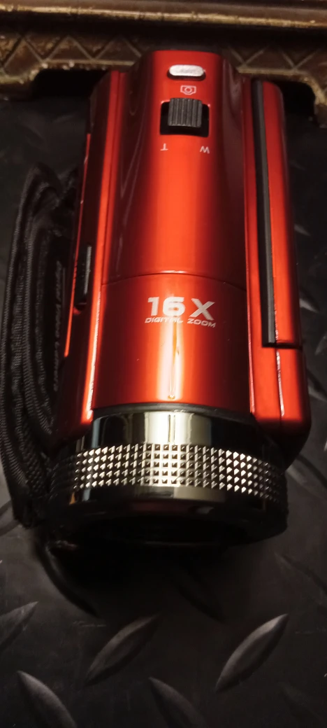 Red Camcorder 16x Digital Zoom - photo 4