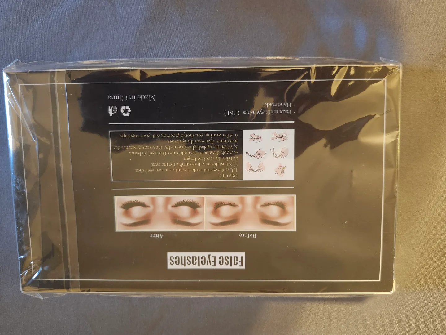 New 3D Faux Mink False Eyelashes - 8 Pairs 🧡 image indicator(2)