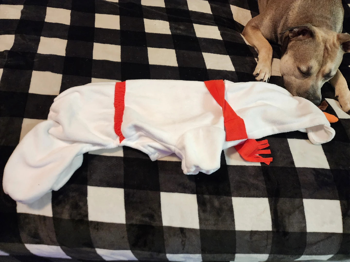 Snowman Jumper XXL - White