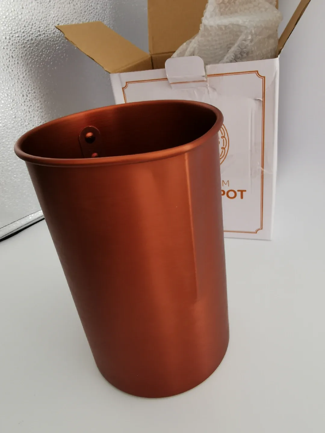 Hearts & Crafts Copper Candle Making Pouring Pot - 4lb image indicator(8)