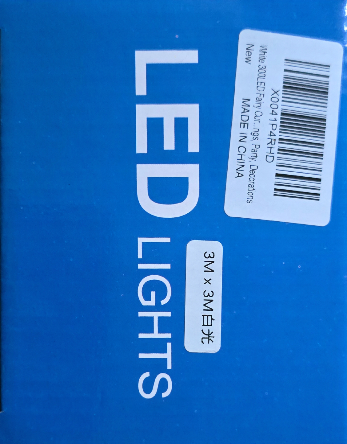 New 300 LED Window Curtain Fairy Lights 3M x 3M