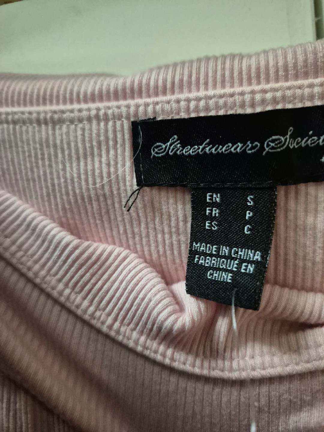 Streetwear Society Pink Off-Shoulder Dress - Size S image indicator(2)