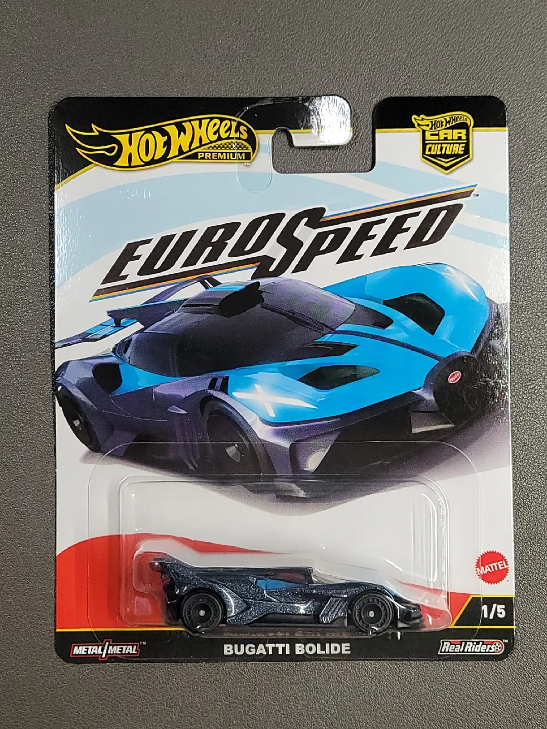 Hot Wheels Premium Eurospeed Bugatti Bolide 1/5 thumbnail